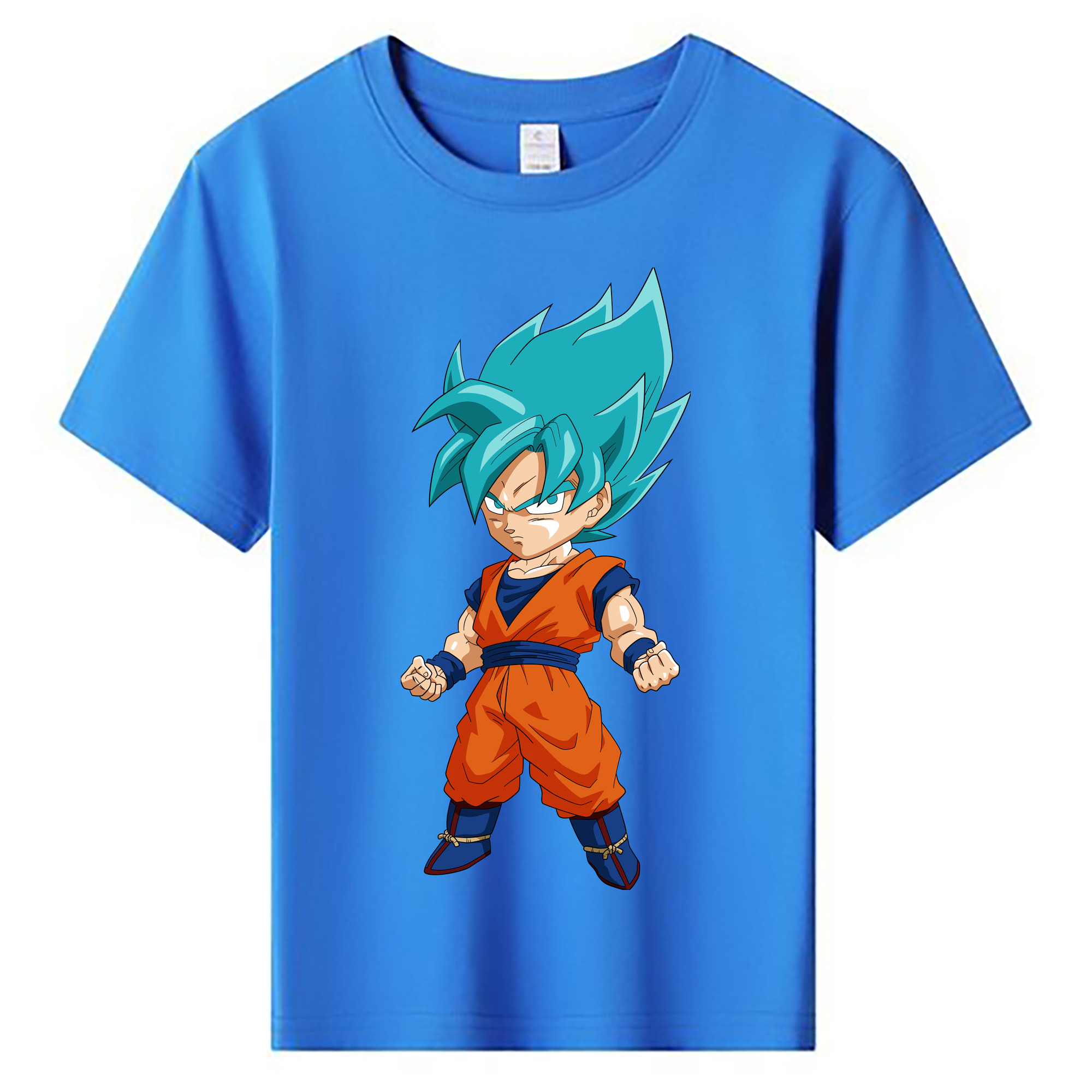 （画像用） ドラゴンボール 孫 悟飯（そんごはん）DRAGON BALL Son Gohan 綿100％キッズTシャツ（フロントプリント）